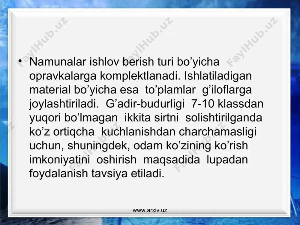 detallarning yuza tekisligini soat tipidagi indikator yordamida aniqlash - Page 4