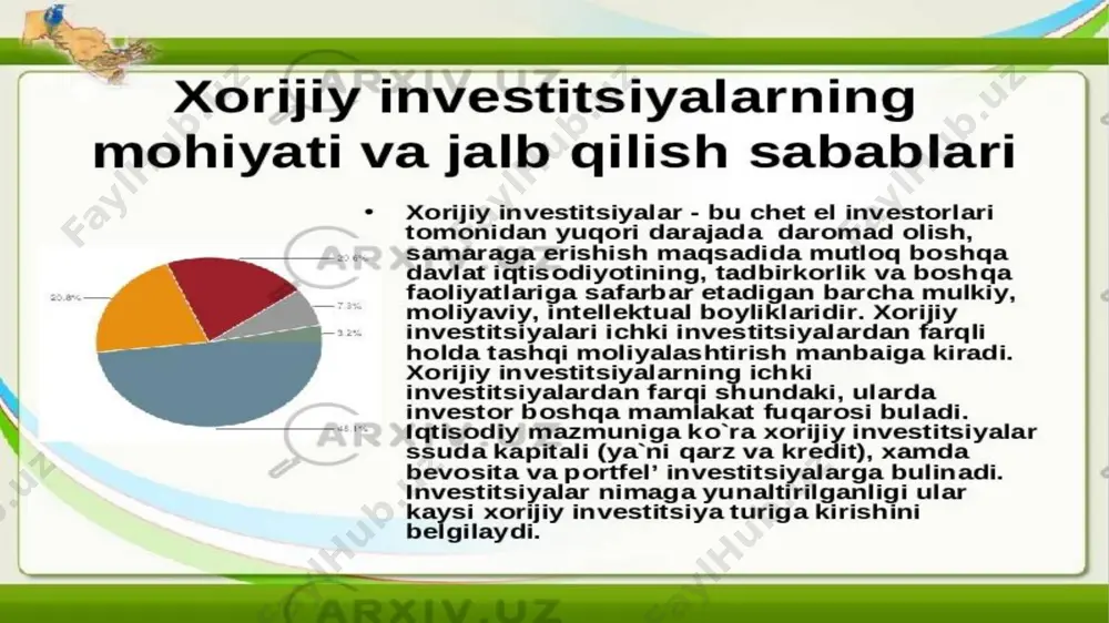 investitsiyadasturining mohiyati va axamiyati - Page 5