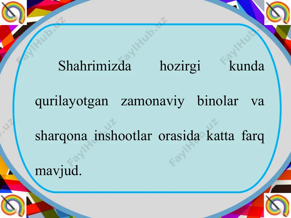 sharqona shahar tasvirining eskizini ishlash 5 - sinf - Page 3