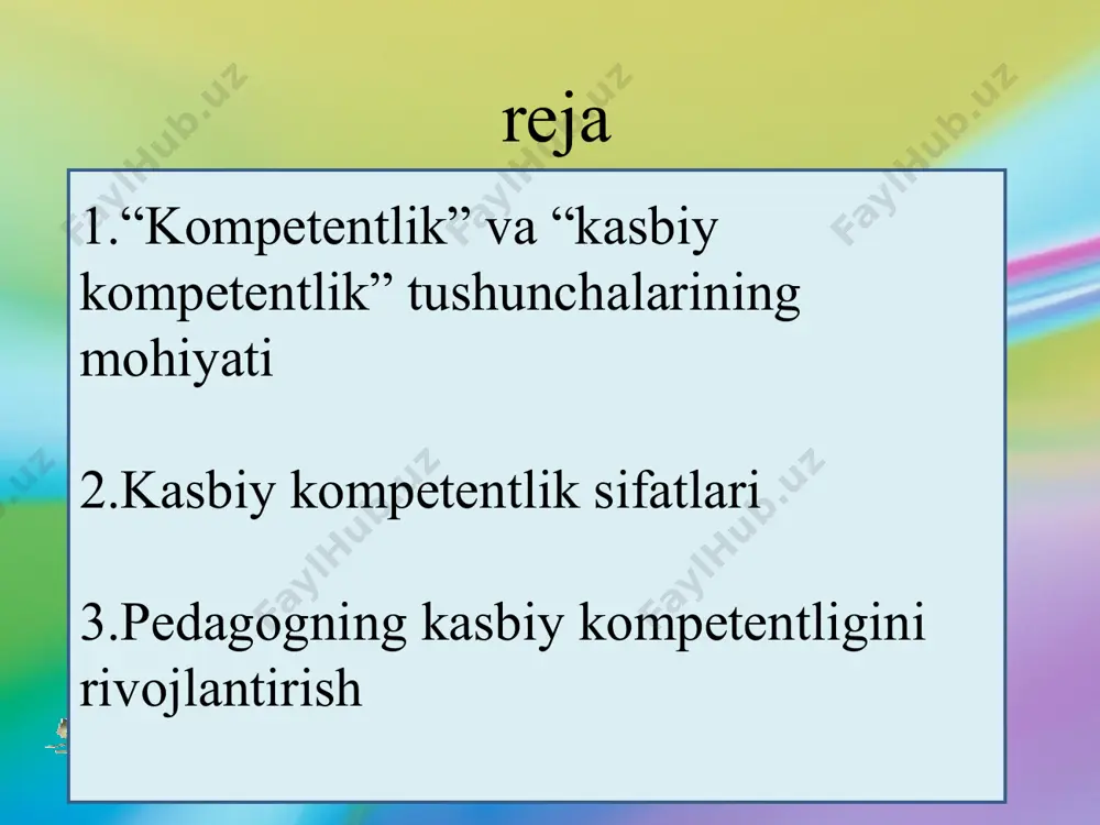 pedagogning kasbiy kompetentligi - Page 2