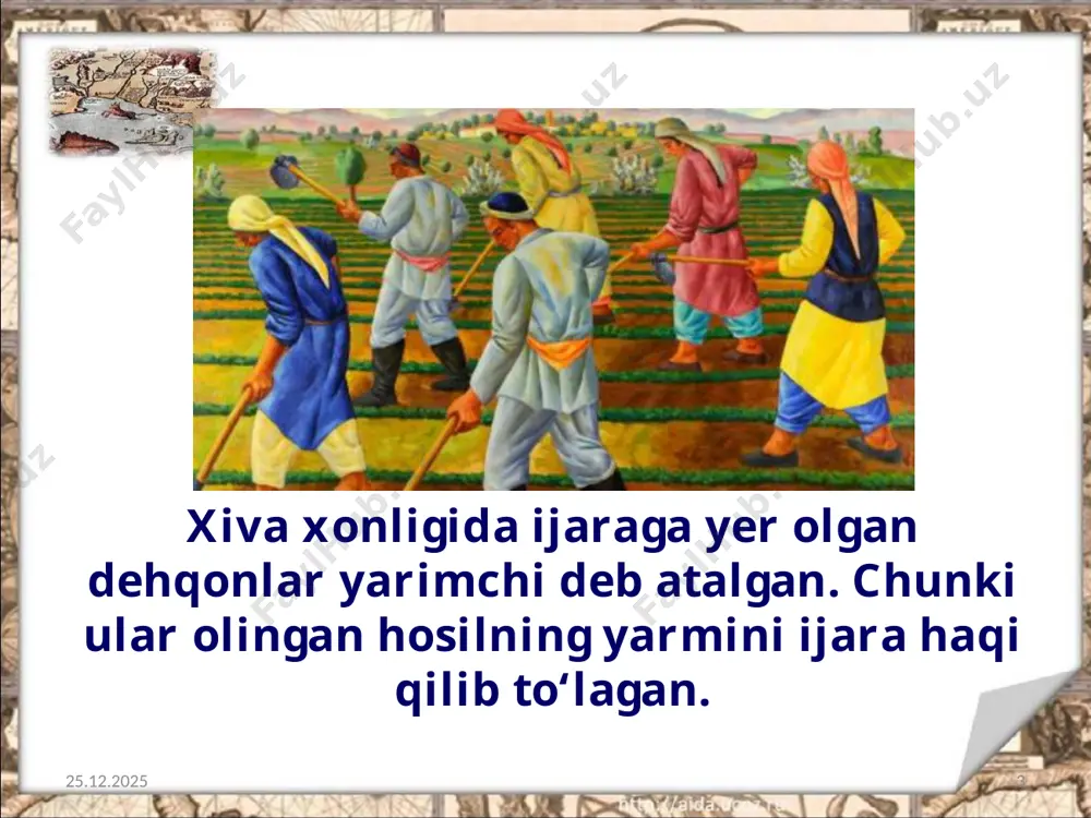 xix asr o‘rtalarida o‘zbek xonliklarining ijtimoiy-iqtisodiy hayoti 9 -sinf - Page 3