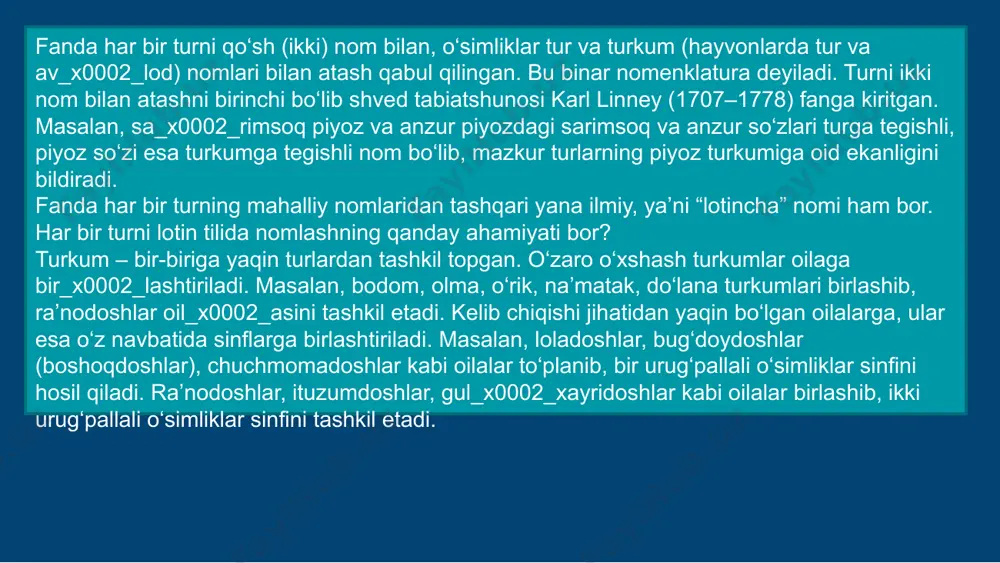tirik organizmlarning xilma-xilligi 2 - Page 5