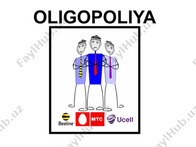oligopoliya va kurno modeli — PPTX