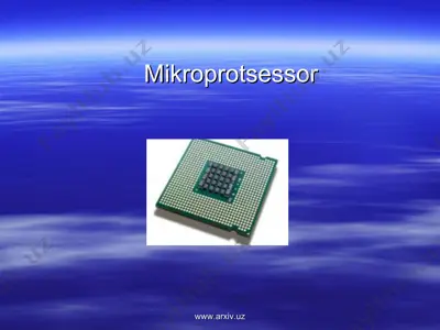mikroprotsessor — PPT