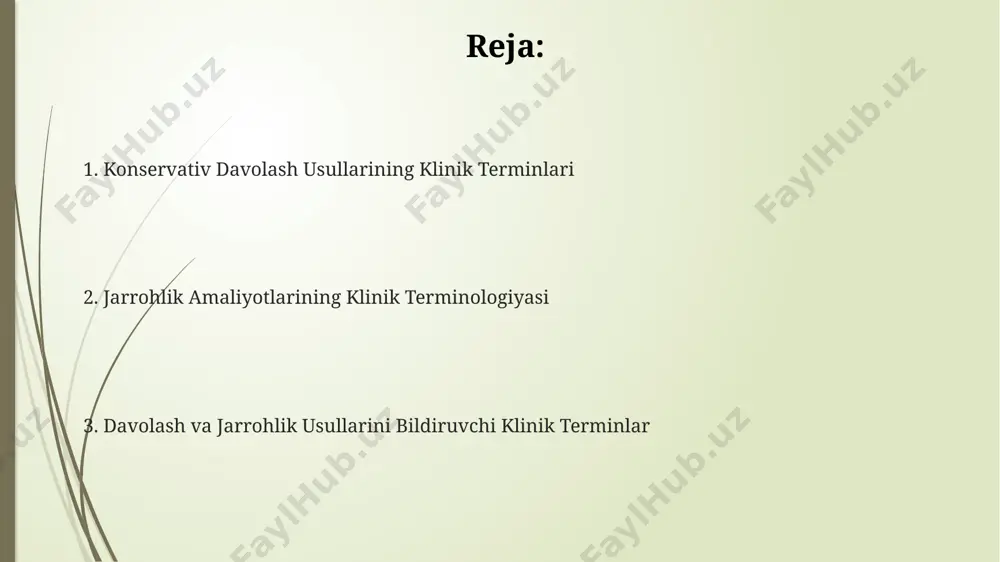 aiflashuvi kabi turli xil alomatlarni o'z ichiga olishi mumkin, bu esa bemorning hayot sifatiga 20-30% ta'sir qilishi mumkin. immunoterapiya иммунотерапия саратон касаллигини даволашда, хусусан, 1- ва 3- босқичдаги меланома ва ўпка саратони каби турларида юқори самарадорлик кўрсатади. иммунотерапиянинг турли хил усуллари, масалан, car-t-ҳужайра терапияси ва йўналишлантирилган иммун модуляцияси, беморнинг иммун тизимини рак ҳужайраларига қарши курашишга йўналтиради. иммунотерапиянинг ножўя таъсирлари, масалан, автоиммун касалликлари ривожланишининг 5-10% эҳтимоли мавжуд бўлиб, уларнинг олдини олиш учун эҳтиёткорлик чоралари кўрилади. konservativ davolash usullari konservativ davolash usullari, masalan, dori-darmonlarni qo'llash, fizioterapiya va 2-3 hafta davom etadigan boshqa minimal invaziv protseduralarni o'z ichiga oladi. bu usullar bemorning umumiy ahvolini yaxshilashga, funksiyalarni tiklashga va keyinchalik reabilitatsiya jarayonini tezlashtirishga qaratilgan bo'lib, 5-7 kundan keyin sezilarli yaxshilanish kuzatiladi. konservativ yondashuvlar og'riqni boshqarishda, yallig'lanishni kamaytirishda va 80% hollarda jarrohlik aralashuvining oldini olishda muhim rol o'ynaydi. rekonstruktiv jarrohlik mikrojarrohlik texnikalaridan foydalanib, rekonstruktiv jarrohlikda teri klaplari va nervlarning transplantatsiyasi kabi murakkab jarayonlarni 90% dan …
