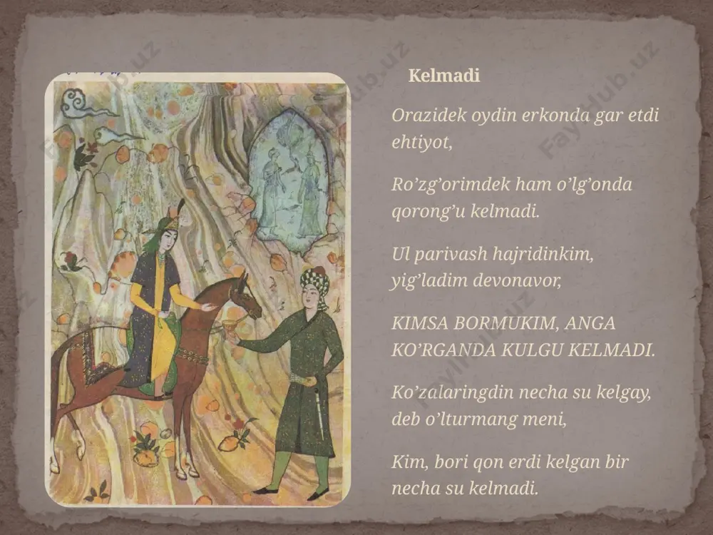 alisher navoiy. g’azallar - Page 5