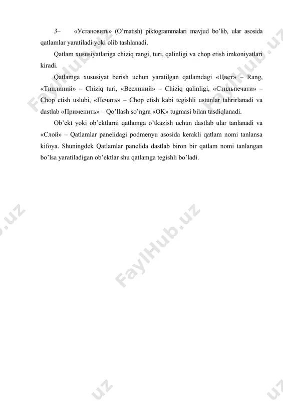 qatlamlar. qatlam asosida loyihalash - Page 5