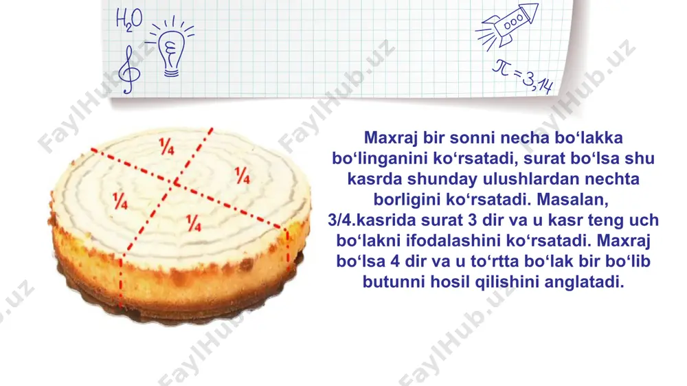 kasr va musbat ratsional son tushunchasi - Page 4