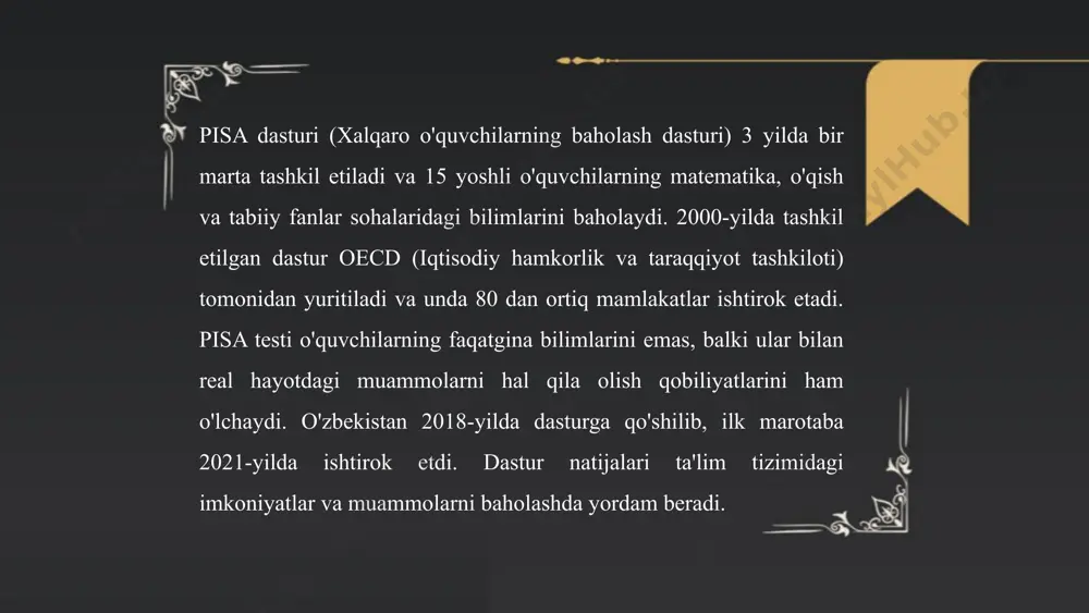 xalqaro baholash dasturlari - Page 4