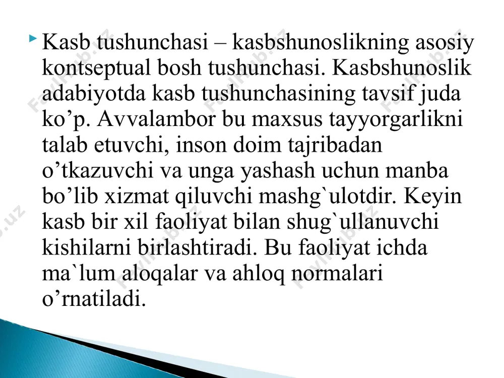 shaxsning kasbiy o‘zini-o‘zi anglash tushunchasi - Page 5