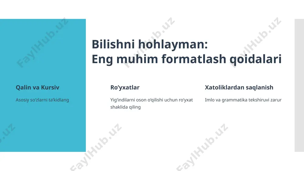 elektron pochtada xabarlarini uzatish va formatlash mavzusini “bbb” metodi orqali o`rgatish - Page 4