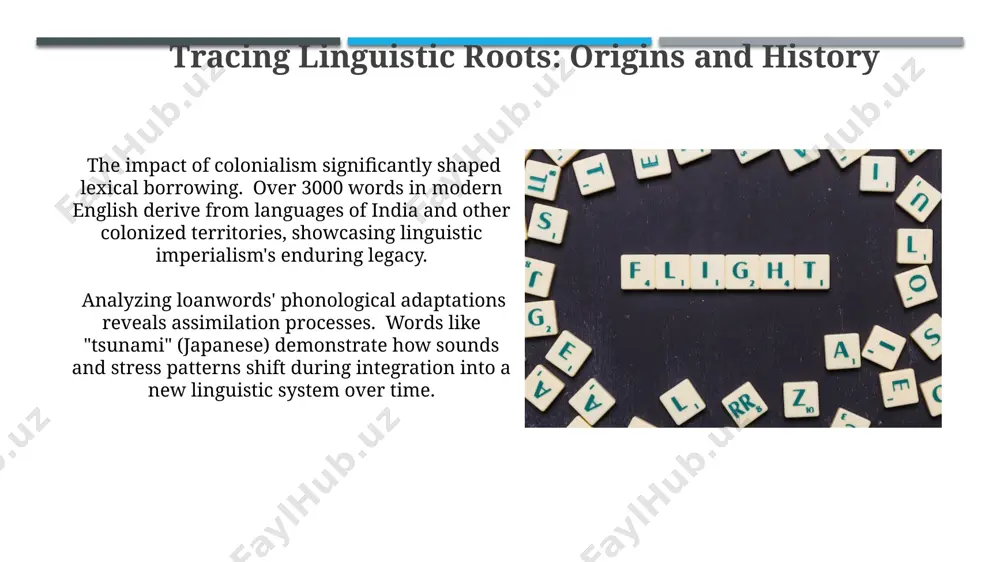vords borrowed from a foreign language and their stylistic significance - Page 5