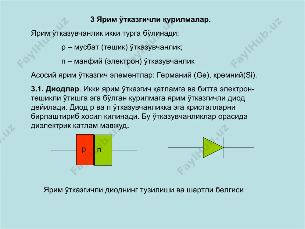 elektronikaning asosiy elementlari - Page 5