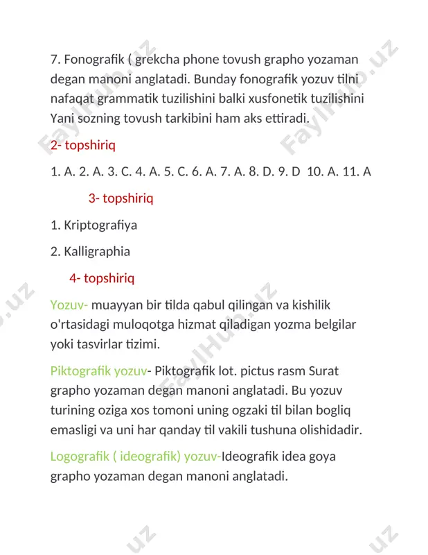 yozuv va uning rivojlanish bosqichlari - Page 3