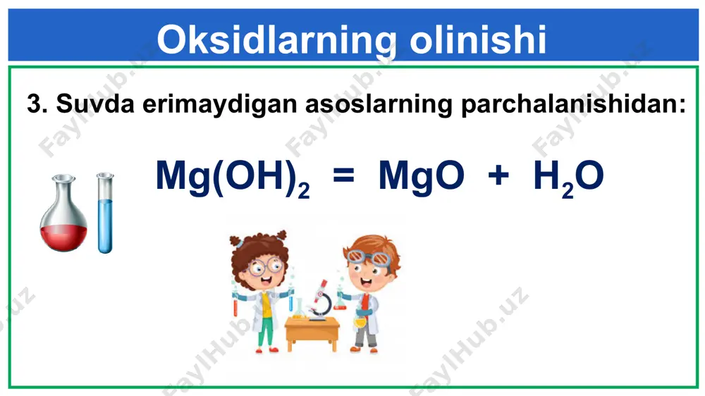 oksidlarning olinishi va xossalari - Page 4