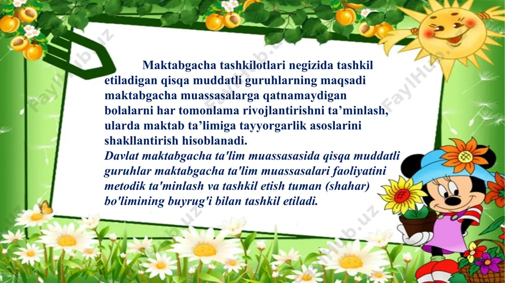 maktabgacha ta’lim tashkilotida qisqa muddatli guruhlarni tashkil qilish - Page 4