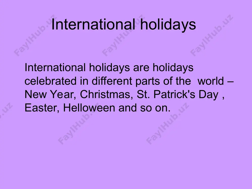holidays in the usa - Page 5