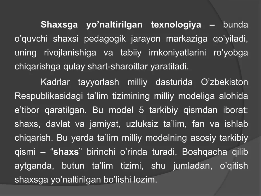 tabaqalashtirilgan o’qitish ta’lim texnologiyalari - Page 5