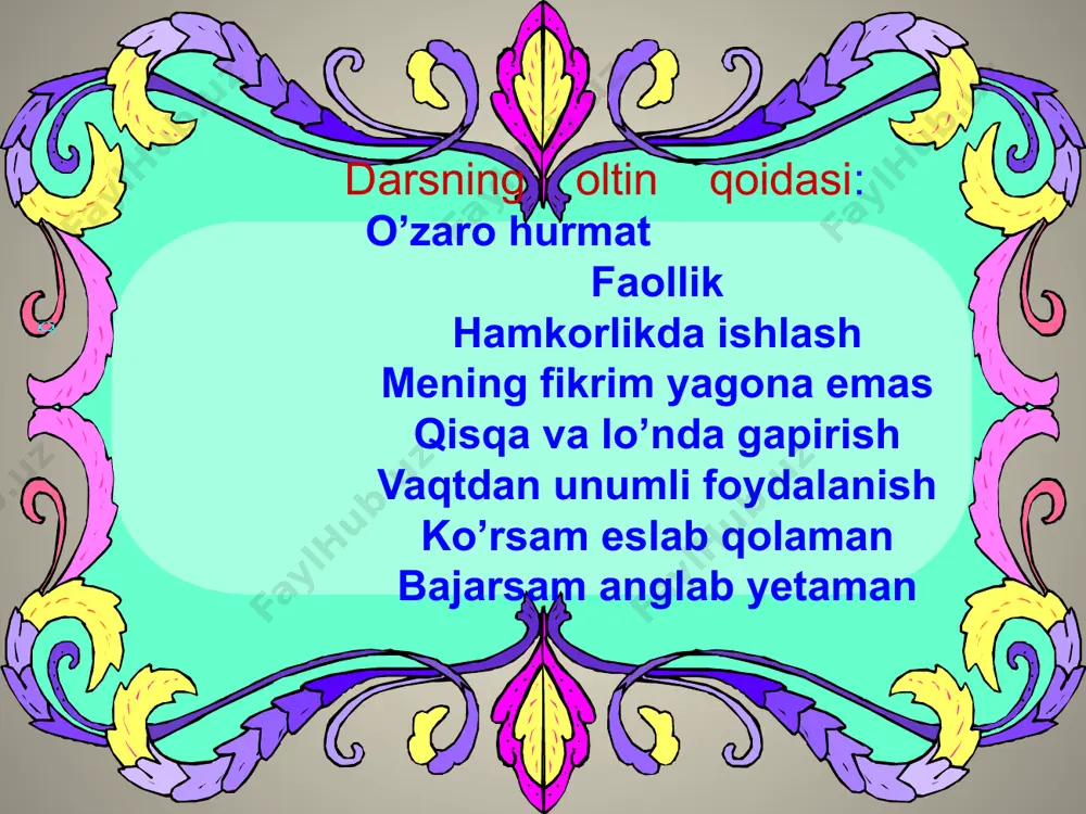 "mevalar" mavzusidagi ochiq dars ishlanmasi - Page 3