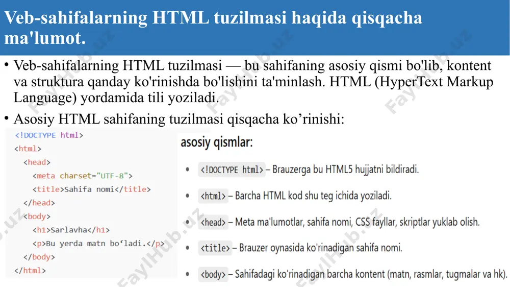 yordam beradi. seo uchun: ctr: garchi google rasman meta-ta'rifni yuqori sifatli sifatda ishlatmasligini aytgan bo'lsa-da, yaxshi yozilgan va jozibali meta'rif foydalanayotganlarni ko'p bosishga undaydi va shu ctrni oshiradi. yuqori ctr bilvosita seoga ijobiy qutqarishi mumkin. ta'siri: qidiruv tizimi robotlariga (botlariga) sahifani indeksatsiya qilish va undagi bog'lanishlarni kuzatish ishlab chiqarishga beradi. seo uchun: indekslash:noindex yordam ma'lumotlarini tiklash tizimi indeksatsiyasini amalga oshirishni taklif qiladi, bu asosiy sahifaning qidiruv natijalariga ko'ra ko'rinmasligiga olib keladi. bu, chet el, texnik xizmatlar, dublikat kontent yoki foydalanuvchilarga kerak bo'lmagan boshqa saytlarni indeksatsiya qilish uchun zarurdir. ta'siri: veb-sahifaning turli xil ekran o'lchamlariga (ayiqsa, mobil qurilmalarga) qanday moslashini boshqaradi. seo uchun: mobil qurilishlarga moslashuv (mobile-friendliness): google mobil qurilmalarga moslashuvni reytingi sifatda baholanadi. toʻgʻri konfigüratsiya orqali tegigi saytining viewportmobil qurilmalarida yordam koʻrsatish, bu esa seo uchun juda zarur. ishi: mobil qurilmalarda yaxshi ko'ringan va ishlaydigan saytlardan foydalanadigan saytlardan uzoqroq qolishi va boshqa joylarni ko'rishga yordam beradi, bu esa seoga ijobiy …