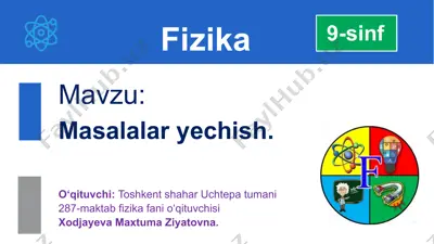 fizika diktant — PPTX