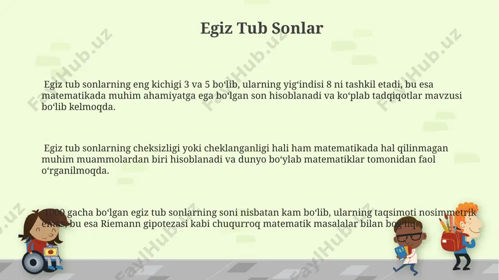 mukammal sonlar va egiz tub sonlar - Page 3