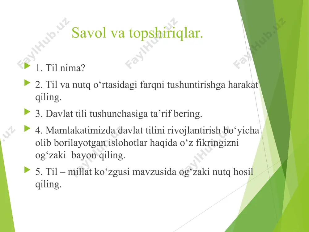 jamoasi o’z nutqiy faoliyatlarida foydalangandagina adabiy til mavjud nutqiy hodisaga, nutq madaniyatining kuchli vositasiga aylanadi. masalan, hozirgi zamon o’zbek adabiy tilida ta'lim-tarbiya ishlari olib boriladi, ilmiy va badiiy adabiyotlar nashr etiladi, ro’znoma va oynomalar chiqariladi. radio va tеlеvidеniе eshittirishlarida ushbu til normalariga amal qilinadi. yozma nutqda, ya'ni yozganda biz o’zbek tilining imlo qoidalariga, gapirganda esa, adabiy talaffuz normalariga amal qilamiz va hokazo. o‘zbek adabiy tili, uning madaniy vositalari umummajburiy norma sifatida o‘qitiladi va o‘rgatiladi. adabiy til, uning yozma va og’zaki shakli normalar bu tilda so’zlovchilarning ko’psonli shaxsiy nutqlari va bu nutqlar yig’indisidan iborat bo‘lgan umumnorma sifatida namoyon bo’ladi. masalan, o’zbеk adabiy tilida minglab, millionlab kishilar gaplashadi. bu kishilarning har biri alohida shaxs, alohida nutq egalaridir. ammo ularning barchasi uchun umumiy bo’lgan nutqiy qurol — yagona o’zbek adabiy tilidir. mana shu ko’psonli shaxslar, bir tomondan, yagona bitta adabiy til – o’zbеk adabiy tilidan foydalanishiga ko’ra, ikkinchidan esa, bitta til atrofida birlashayotganliklariga …