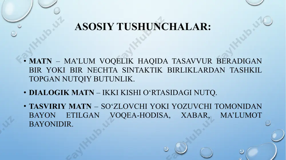 at’i nazar, bir xil kasb egalariga tushunarli bo‘ladi. masalan, daska (kulollar xom idishlar ichini dasmollashda suv quyib ishlatadigan sopol idish), jo‘sha (tog‘dan olinadigan qizil kesak), volash (loyni ochib-yorib tozalash) kabi so‘zlar kulollargagina tushunarlidir. kasb-hunarga xos so‘zlarning asosiy qismini shu sohaga oid atama (termin)lar tashkil etadi. atamalar fan, texnika, madaniyat kabi sohalardagi aniq chegaralangan tushunchalarni ifodalaydigan bir ma’noli so‘z va so‘z birikmalaridir. atamalar qo‘shimcha ma’no jilolariga ega emas. atamalarning ko‘pchiligi boshqa tillardan o‘zlashgan so‘zlardan iborat. masalan: advokat, argon, dialog, debitor, grant, modul, metr, test, tormoz, marketing kabilar ixtisoslikka oid so‘zlarni nutqda to‘g‘ri tanlash va qo‘llash ham nutq madaniyatining, ham kasbiy bilimdonlikning muhim sharti hisoblanadi. so‘z tanlashda quyidagilarga e’tibor beriladi: — so‘zning lug‘aviy ma’nosini bilgan holda tanlash; — tanlangan so‘zni aniq talaffuz eta olishni nazarda tutish; — so‘zning suhbatdoshlarga tushunarli bo‘lishini hisobga olish; — so‘zning ma’no xususiyatlariga asoslanib, uni nutq maqsadiga muvofiq tarzda tanlash; — so‘zni matn mazmuniga mos tarzda tanlash; — …