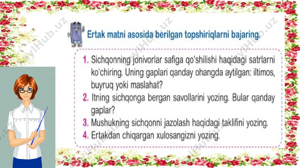 ertakni rolga kirib, ifodali o`qish - Page 5
