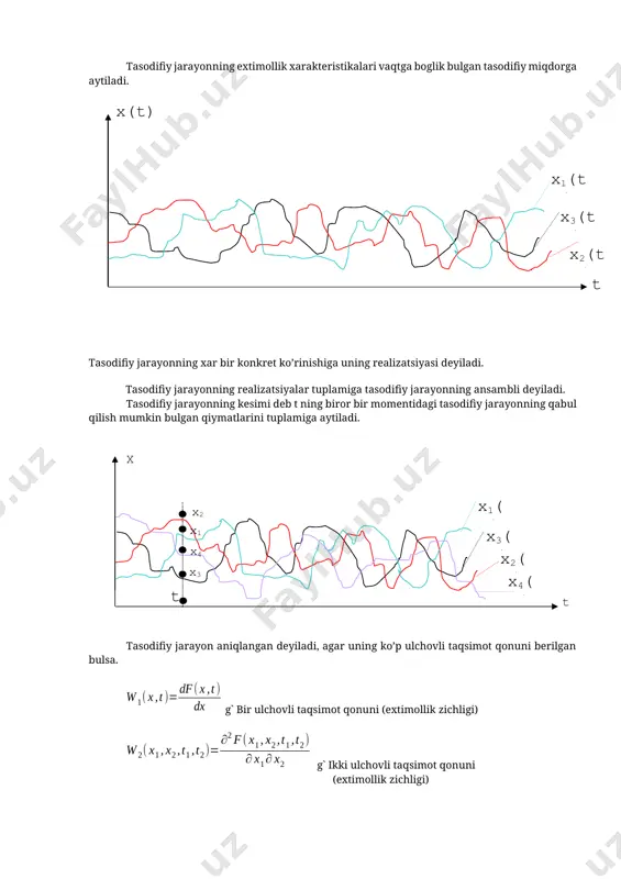 ytini tanlash ihtiyoriy bo`lgani uchun deb olish mumkin. 3.matematik mayatnik. matematik mayatnik deb vaznsiz va cho`zilmaydigan uzun ipga osilgan va ogirlik kuchi tasirida tebranma harakat qila oladigan moddiy nuqtaga aytiladi. uzun ingichka ipga osilgan kichikroq ogir sharcha matematik mayatnik bo`la oladi. matematik mayatnikning hususiy tebranishlari chastotasi va davri quyidagicha bo`ladi: (4) va (5) ohirgi formuladan ko`rinadiki, kichik ogishlarda matematik mayatnik tebranishlarining davri kvadrat ildiz ostdagi majatnik uzunligiga to`gri, ogirlik kuchi tezlanishiga teskari mutanosib bo`lib, mayatnik tebranishlarining amlitudasi va massasiga bogliq emas. 4.garmonik tebranishlar energiyasi. garmonik tebranayotgan sistema kinetik va kvazielastik kuchlar tasiridan hosil qilgan potensial energiyaga ega bo`ladi. agar tebranayotgan sistemaning massasi m va tezligi bo`lsa, formulani nazarga olib, kinetik energiya uchun quyidagi ifodani iozish mumkin: (6) kvazielastik kuchlar tasiridan hosil bo`lgan potensial energiya ham elastik deformasiyalangan jismning potensial energiyasi singari ifodalanadi, yani siljish kvadratiga munanosib bo`ladi. u holda (2) formulani nazarga olib, potensial energiya uchun quyidagi ifodani hosil qilamiz: …