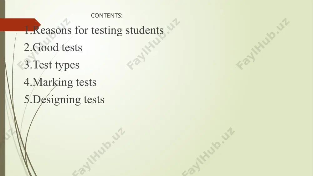 been talking about testing in terms of ‘one-off’ events, usually taking place at the end of a period of time (except for placement tests). these ‘sudden death’ events (where ability is measured at a particular point in time) are very different from continuous assessment, where the students’ progress is measured as it is happening, and where the measure of a student’s achievement is the work done all through the learning period and not just at the end. one form of continuous assessment is the language portfolio, where students collect examples of their work over time, so that these pieces of work can all be taken into account when an evaluation is made of their language progress and achievement. such portfolios (called dossiersin this case) are part of the cef (common european framework), which also asks language learners to complete languagepassports (showing their language abilities in all the languages they speak) …