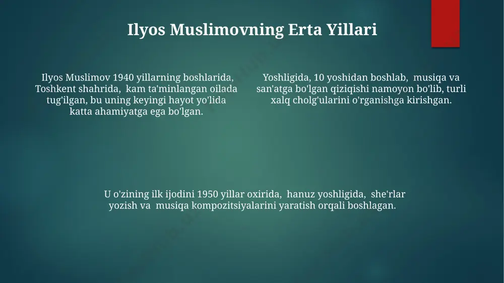 ilyos muslimning hayoti va ijodi - Page 4