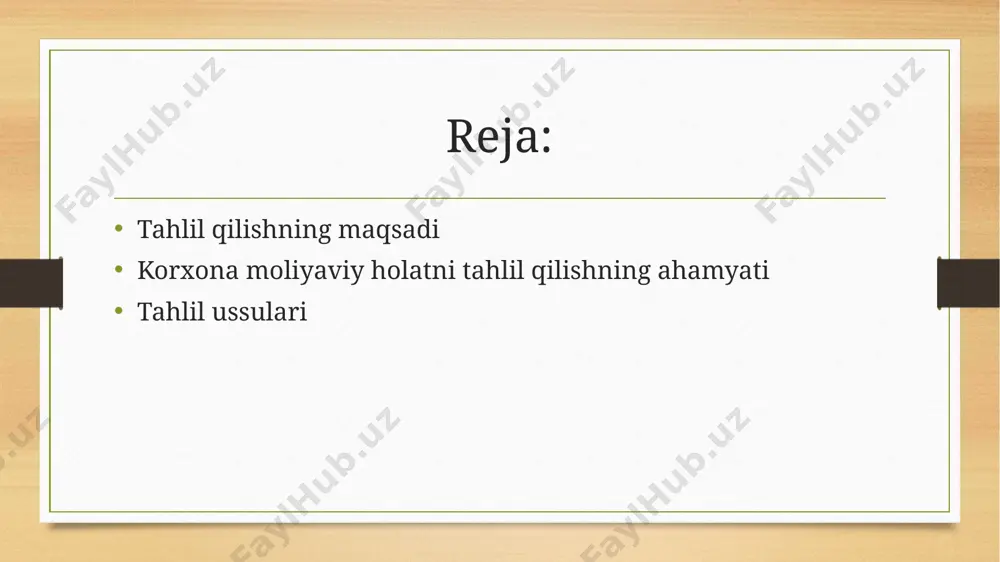 korxonaning moliyaviy tahlili usullari - Page 2