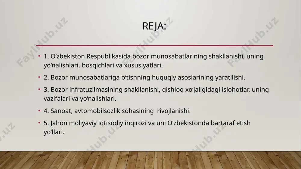 . dastlabki bosqich xususiylashtirish jarayoni umumiy uy - joy fondini, savdo, mahalliy sanoat, xizmat ko‘rsatish korxonalarini hamda qishloq xo‘jalik mahsulotlarini tayyorlash tizimini qamrab oldi. o‘zbekiston respublikasida xususiylashtirish jarayonini tashkil qilish va unga rahbarlik qilish maqsadida 1992 - yil fevralda davlat mulkini boshqarish va xususiylashtirish davlat qo‘mitasi ta’sis qilindi. 1994- yilda u davlat mulkini boshqarish va tadbirkorlikni qo‘llab-quvvatlash davlat qo‘mitasiga aylantirildi. kichik xususiylashtirish 1994 - yildayoq tugallandi. mulkni davlat tasarrufidan chiqarish va xususiylashtirishga doir 20 dan ortiq me’yoriy hujjat qabul qilindi. 1995 - yili xalq xo‘jaligida ommaviy xususiylashtirishlar davri bo‘ldi. 1998 - yilga kelib xususiylashtirilgan korxonalar tarmog‘i keskin ko‘payganligi bilan xarakterlanadi. davlat mulkini xususiylashtirish yuzasidan mamlakatimizda olib borilgan katta ko‘lamdagi amaliy ishlar natijasida mamlakatda ko‘p ukladli iqtisodiyot va mulkdorlar sinfi vujudga keldi. o‘zbekiston respublikasi bu davrda o‘z valyutasiga ega emasligi, muomalada esa 1961-1992-yillarda chiqarilgan rublning bo‘lganligi, ayrim oziq-ovqat va sanoat mahsulotlariga o‘zining tannarxiga qaraganda arzon narx belgilanganligi uchun ularni respublikadan tashqariga …