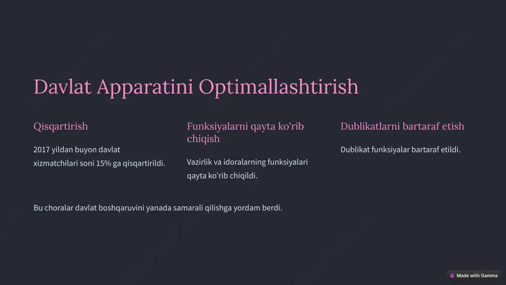 mustaqillik yillarida davlat boshqaruvi tizimidagi islohotlar - Page 4