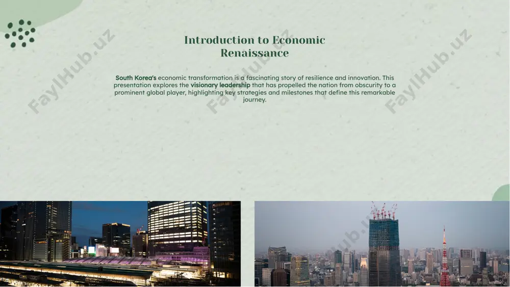 a focus on innovation. 2. higher education: universities like kaist and postech are globally recognized for research and technology. 3. workforce: skilled, tech-savvy, and adaptable, with a high rate of digital literacy. 4. lifelong learning: emphasis on continuous education and professional development to keep up with technological chan ges. global trade and partnerships south korea is a key player in global trade, with strong exports in electronics, automobiles, and machinery. it has key trade partners like china, the u.s., japan, and the eu. the country has numerous free trade agreements (ftas), including with the u.s. and the eu, and is part of regional trade groups like rcep and apec. these partnerships help boost its economy and global influence. cultural influence south korea's cultural influence has grown globally, particularly through k-pop, k- drama, and k-beauty. the rise of hallyu (the "korean wave") has made korean entertainment, fashion, and beauty trends popular …