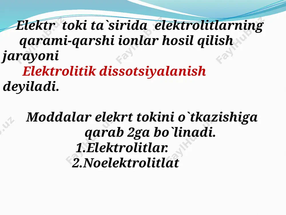 elektrolitik dissotsiyatsiya nazariyasi - Page 3