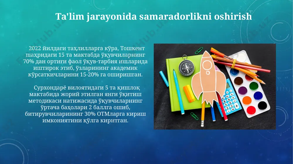 sinfdan va maktabdan tashqari tarbiyaviy ishlarning maqsadi va vazifalari - Page 5