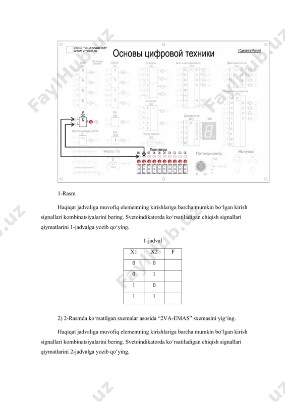 va mantiqiy elementi - Page 3