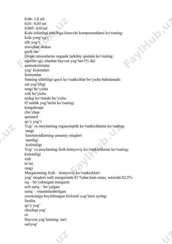 yog‘li mahsulotlar haqida ma'lumotlar - Page 4