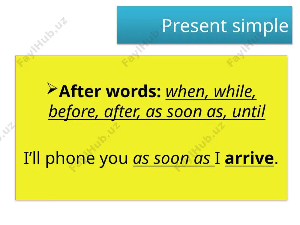 present simple & continuous as future tenses - Page 3