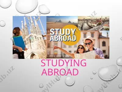 studying abroad — PPTX