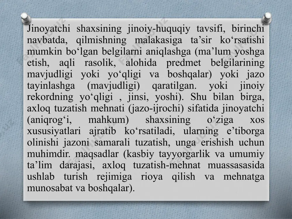 jinoyatchi shaxsi tipologiyasi - Page 5