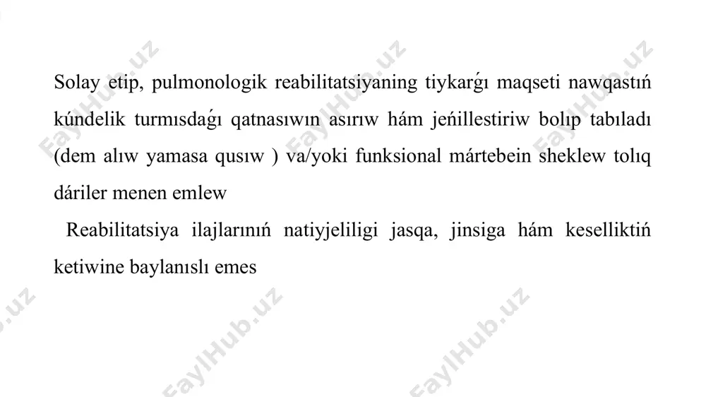 intensivligi pnevmoniya aǵımınıń salmaǵına baylanıslı oǵada salmaqli aǵıs tserebral hám nevrologik buzılıwlar menen keskin kórsetilgen záhárleniw; ótkir salmaqli hám tákirarlanıwshı qan tamırları hám júrek-qan tamırları jetispewshiligi; kislota -tiykarǵı jaǵday buzılıwları hám gipoksemiyasi menen keskin kórsetilgen dem alıw jetispewshiligi; ótkir purinyal záhárleniw menen ókpelerde úlken hám kóp zıyanlı processler menen xarakterlenedi. salmaqli aǵıs ushın gipertermiya hám adenamiya menen kórsetilgen záhárleniw; respirator hám gemodinamik buzılıwlar (ortostatik kollaps, qan aylanıwınıń ortasha sozılmalı jetispewshiligi; keń tarqalǵan pnevmoniyalarda kórsetilgen dem alıw jetispewshiligi; stafilokokk pnevmoniyasında ókpelerdegi destruktiv processler); kesellik prognozına unamsız tásir kórsetetuǵın, bıraq nawqastıń turmısına tikkeley qáwip tuwdırmaydigan basqa tásirler (tós menen para- hám metapnevmoniya plevriti, miokardit hám basqalar ). bıyılǵılıqtıń ortasha salmaǵın tómendegiler menen ajıratıp kóriw múmkin: fevril ısıtpa ; ortasha záhárleniw (bası og'riydi, hálsizlik); tiykarlanıp fizikalıq salmaqlıq waqtında keskin ańlatpalanbaǵan dem alıw etiwmovchiligi; júrek-qan tamır sistemasınıń reakciyası (takikardiya, gipotoniya); periferik qan ózgeriwi hám unamlı ótkir fazalı reakciyalar jeńil hám abort processleri ótkir záhárleniw, …