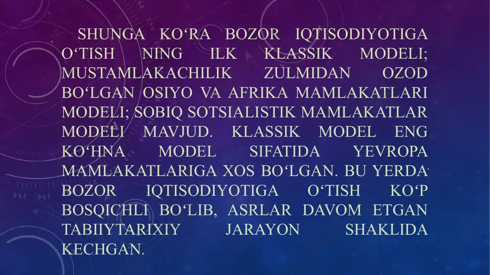 bozor munosabatlariga o'tishning xusisiy asoslarining yaratilishi - Page 5
