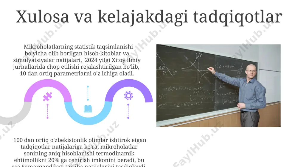 makro va mikroholatlar, hamda termodinamik ehtimolik - Page 5
