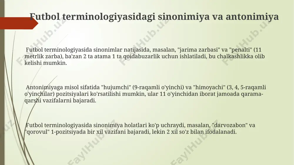 futbol terminlarining leksik semantik masalalari - Page 3