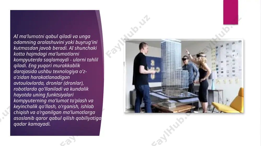 ufayli inson tananing yo'qolgan qismini qaytarishi mumkin: bionik protezlar ishlatiladi, ularni inson o'zining asab tizimi yordamida boshqarishi mumkin. sanoat robotlari kengayib borayotgan sohalarda inson mehnatiga tejamkor alternativaga aylandi. umuman olganda, avtomatlashtirishdan operatsion xarajatlarni tejash sohaga bog'liq ravishda 15% dan 90% gacha bo'lishi mumkin.rivojlangan mamlakatlarda ko'pgina sohalarda robotlar o'zlarining samaradorligini isbotladilar, bu esa ularga global talabning oshishiga olib keldi. 2018 yilda 384 ming robot sotilgan. 2019 yildan 2021 yilgacha yana 1,7 million dona uskuna sotiladi 2008–2017 yillarda ishlab chiqarilgan robotlarning dunyo miqyosida sotilish dinamikasi va ularning 2018–2021 yillarga mo'ljallangan prognoz ko'rsatkichlari, ming dona 2018 yildagi eng yirik sanoat robototexnika bozorlari, o'rnatilgan robotlar soni, ming dona bugungi kunda robototexnika sanoatining beshta yirik bozori xitoy, yaponiya, aqsh, janubiy koreya va germaniya bo'lib, ular o'rnatilgan robotlarning umumiy sonining 15% ini tashkil etadi. xitoy sanoat robotlarini sotib olish bo'yicha etakchi o'rinni egallab turibdi: 2018 yilda 133,2 mingta u o'rnatilgan. sanoat robotlari. 2018 yilda dunyodagi eng …
