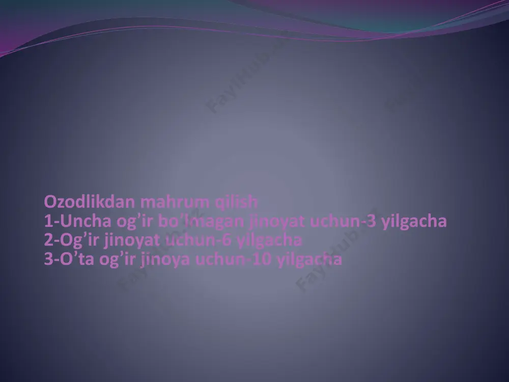 voyaga yetmaganlar javobgarligining o’ziga xos xususiyatlari - Page 5