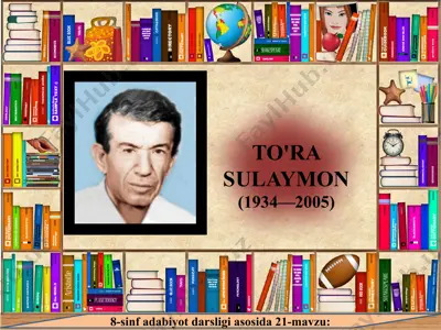 to'ra sulaymon 8 -sinf — PPTX